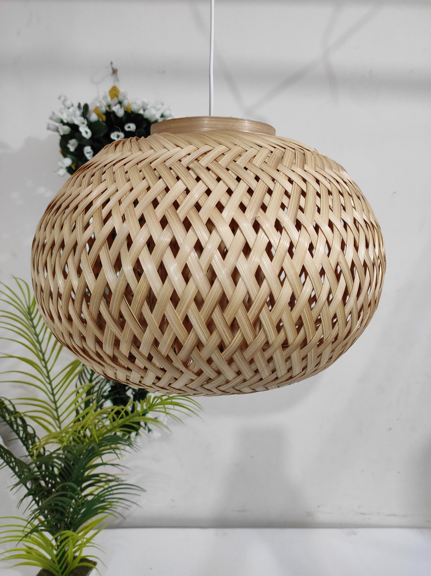 Bamboo Made Double layer Celling Lampshade