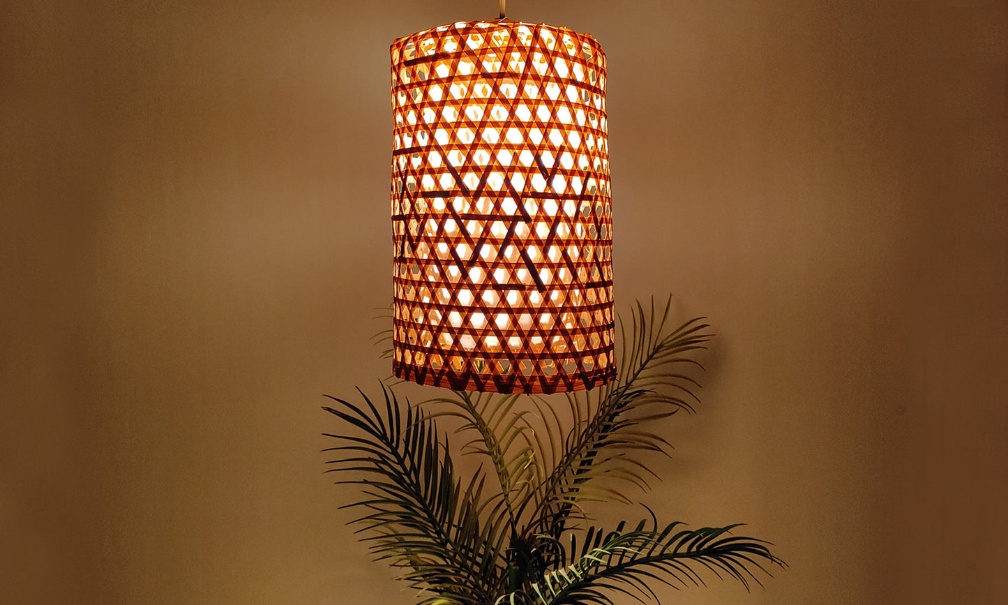 Bamboo Made Ceiling Lamp