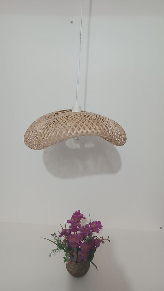 Eco Frainedly Bamboo Made Double Layer Ceiling Lampshade