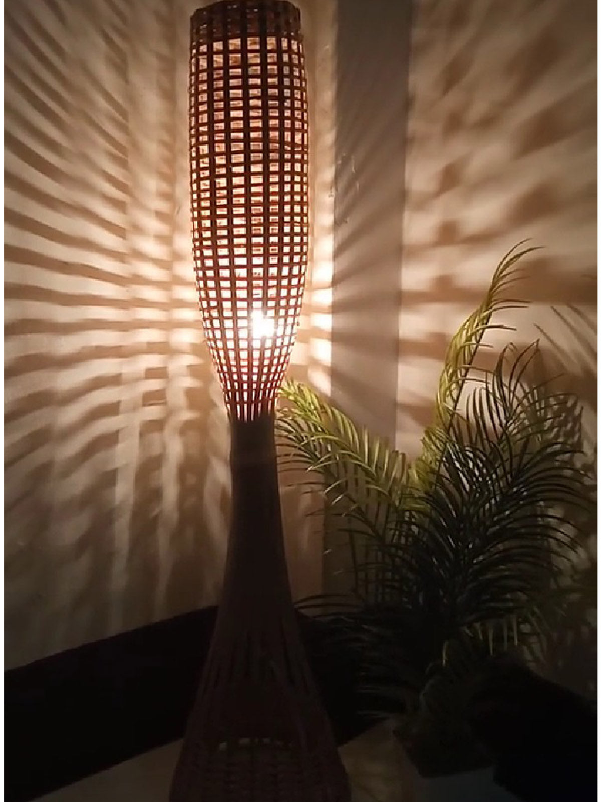 Eco-Friendly Bamboo Made Floor Lampshade