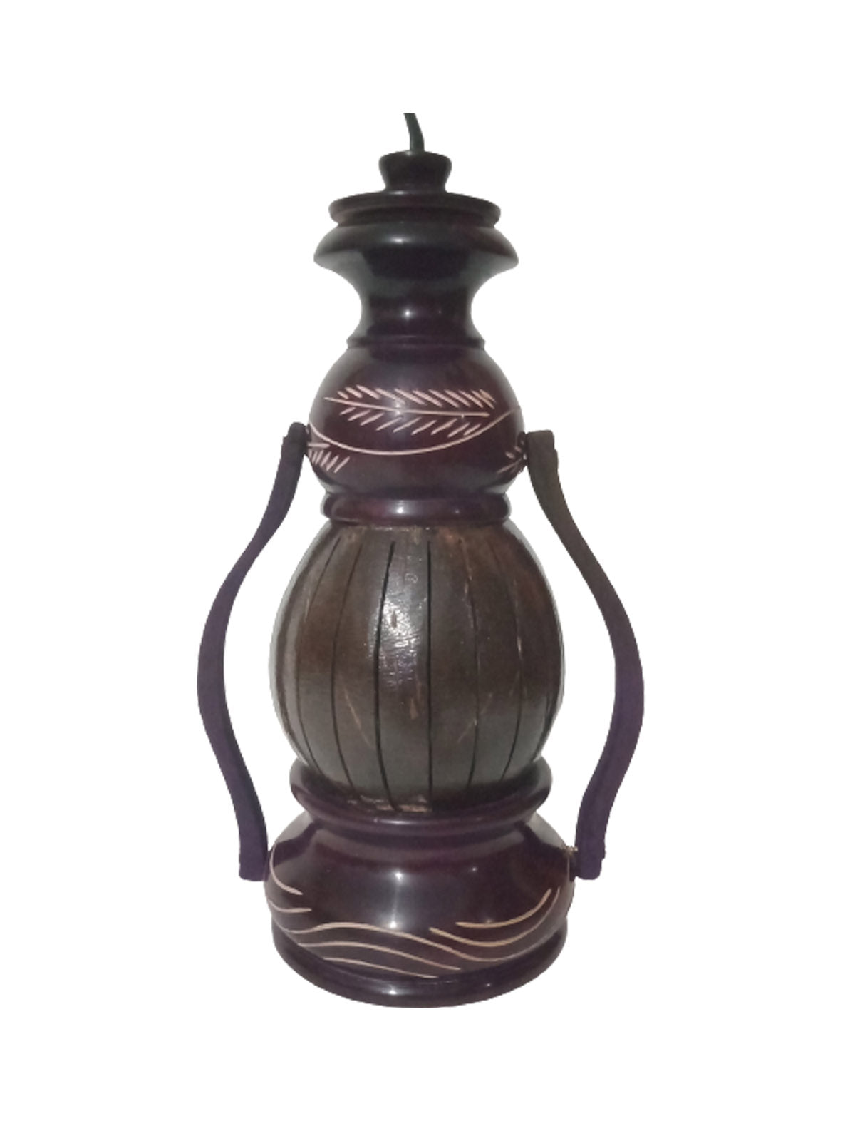 Coconut Shell Made Handcrafted Hurricane Lamp Shade