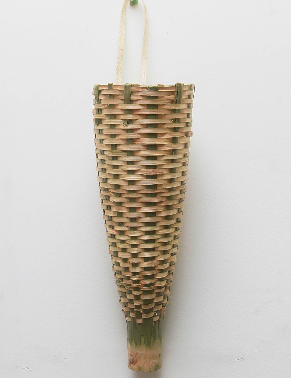 Eco Friendly Bamboo Made Wall Flower Vase