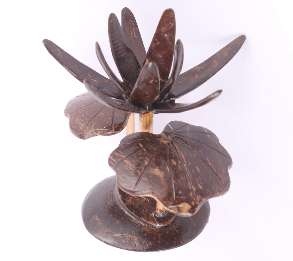 Eco Friendly Handcrafted Coconut shell Made National Flower of Bangladesh
