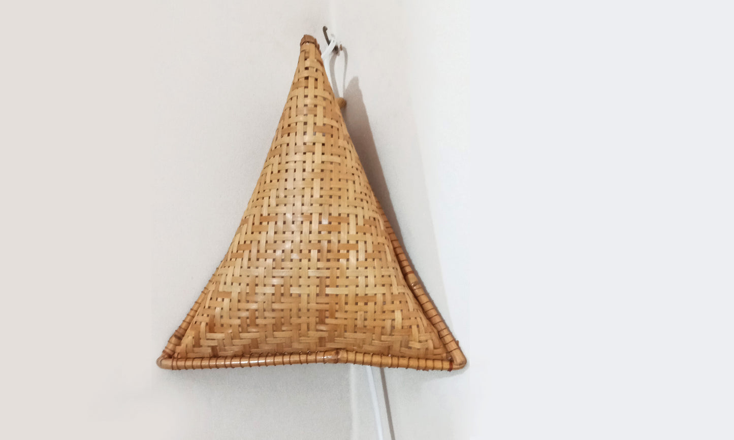 Eco Friendly Bamboo Made Wall Lampshade Vintage Desin